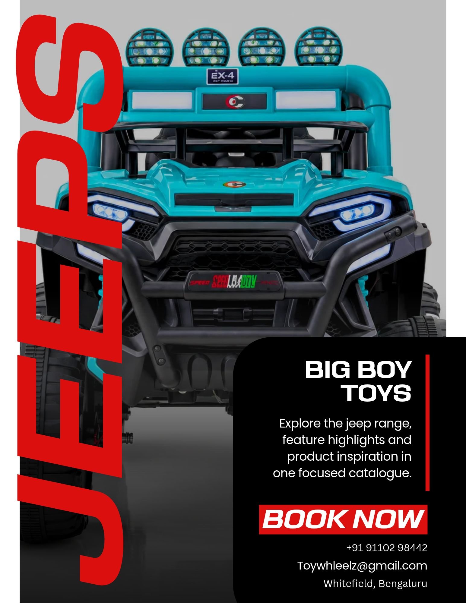 Little Ryderz Jeeps Catalog cover